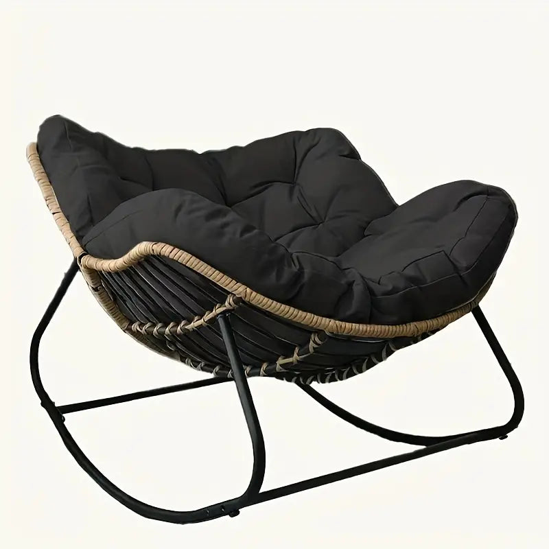 Tiveario Home™ Outdoor Papasan Rocking Chair