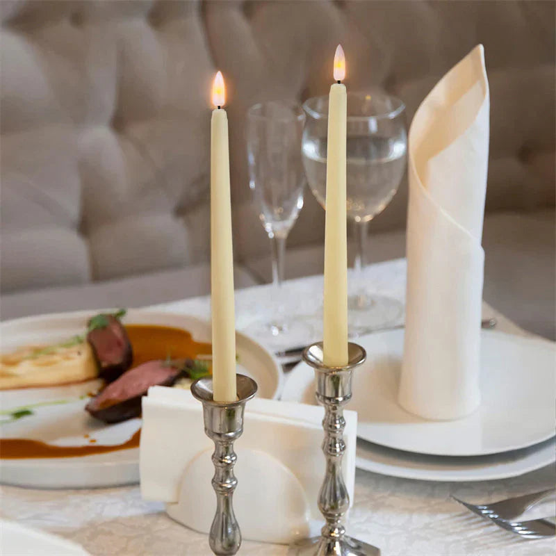 Flameless Chandelier Candles (Set of 4)