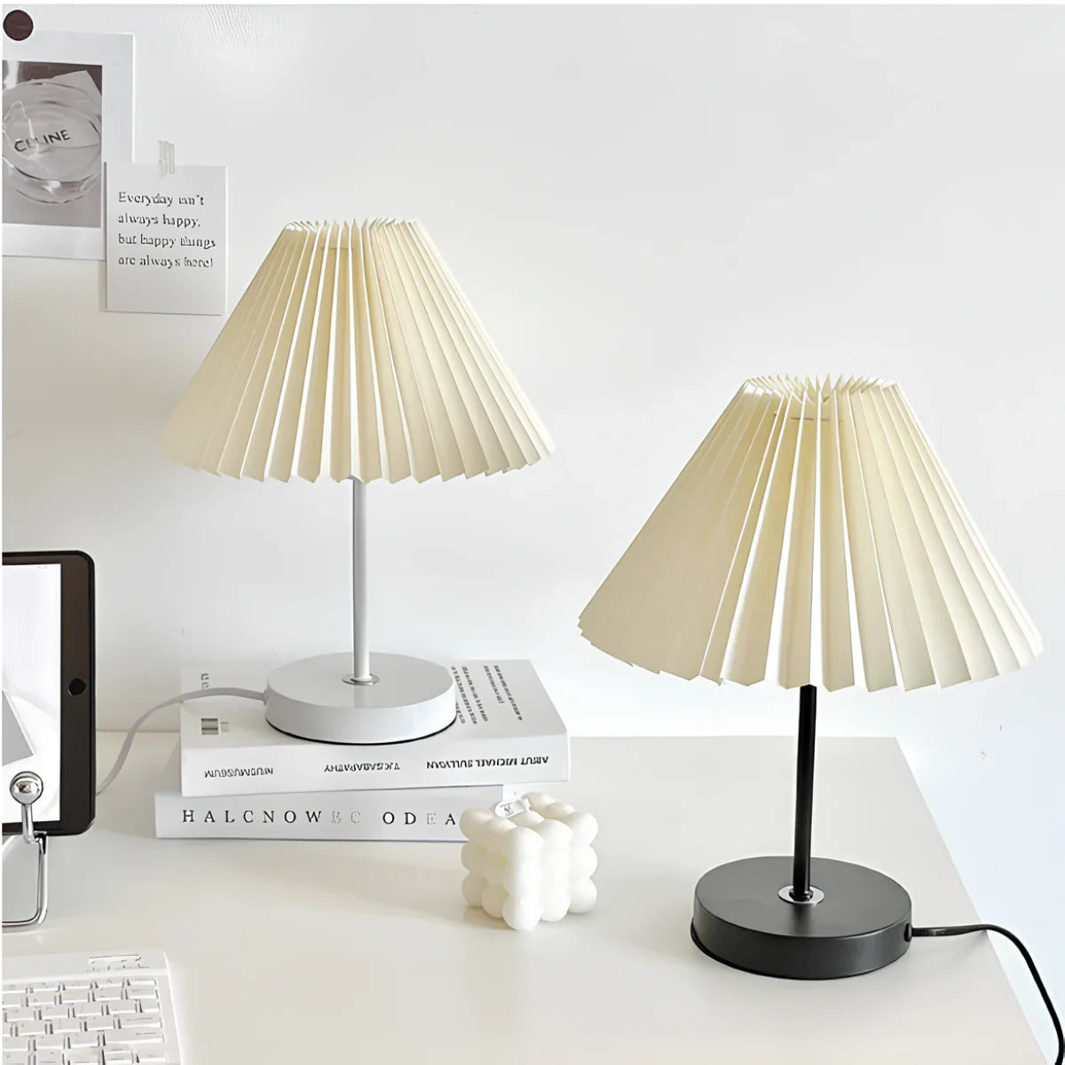 Linen Cap Table Lamp