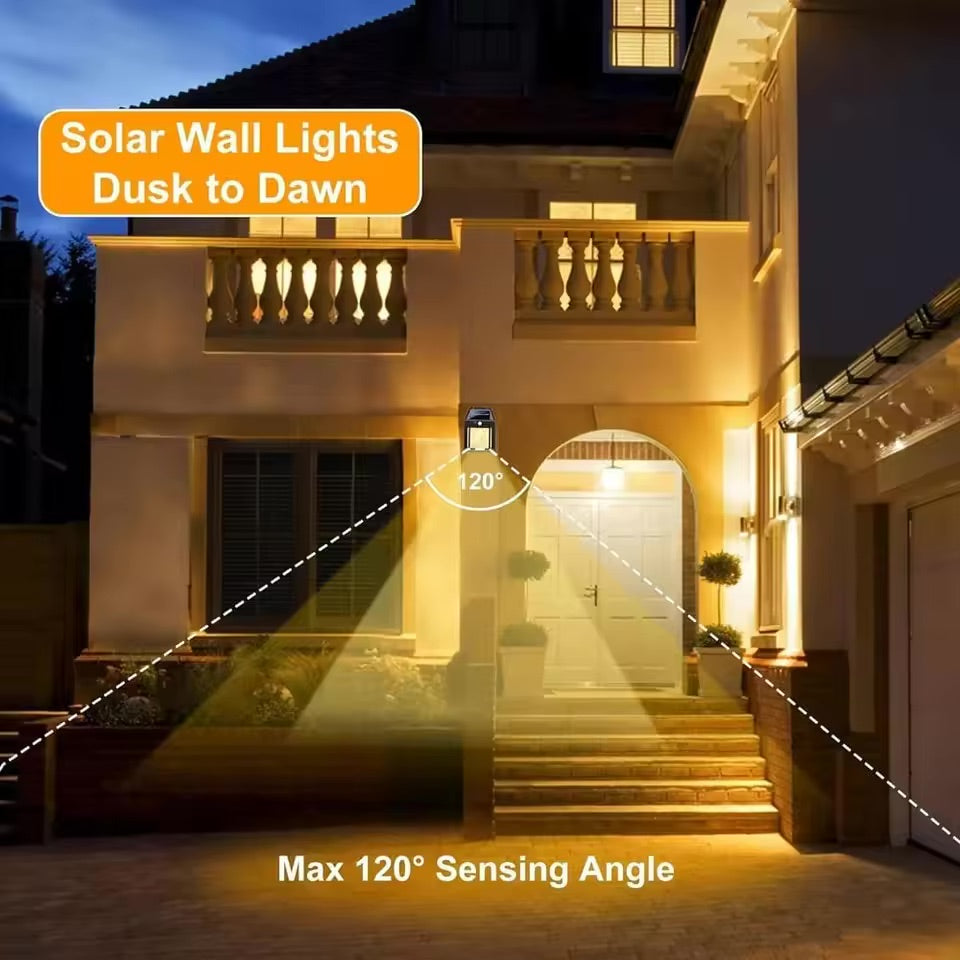 Tiveario Home™ Solar Wall Lantern (Set of 2)