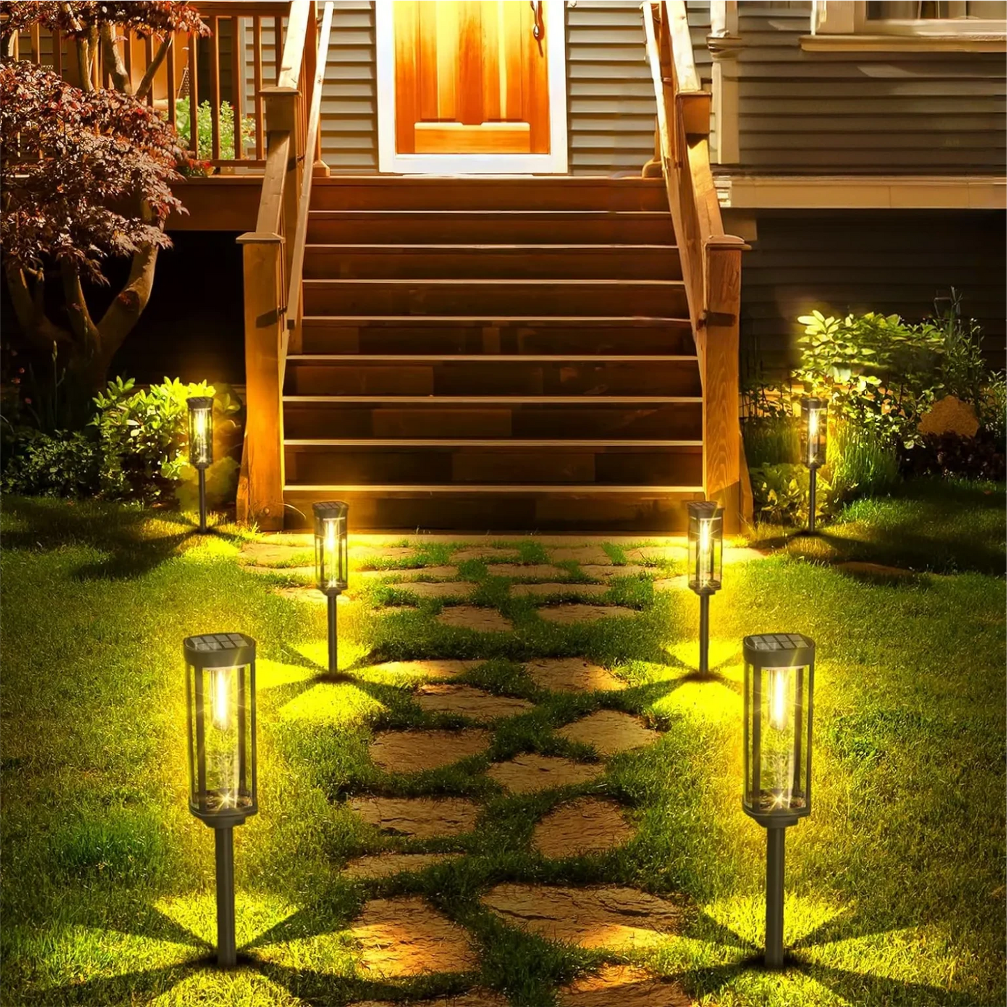 Solar Powered Torch Light (Set of 2)