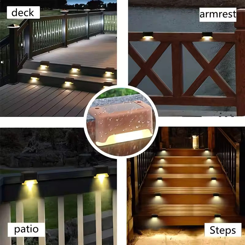 Tiveario Home™ Solar Step Lights (10pcs)