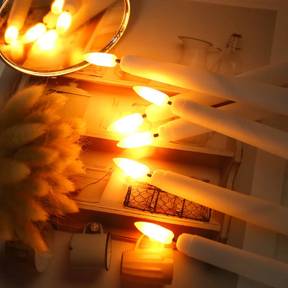 Flameless Chandelier Candles (Set of 4)