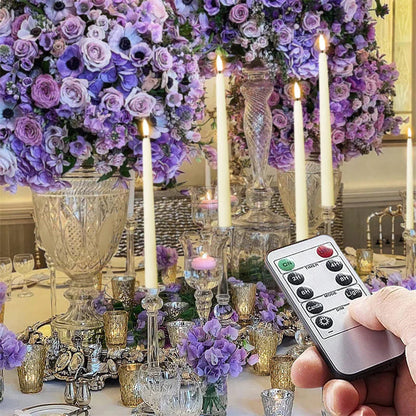Flameless Chandelier Candles (Set of 4)
