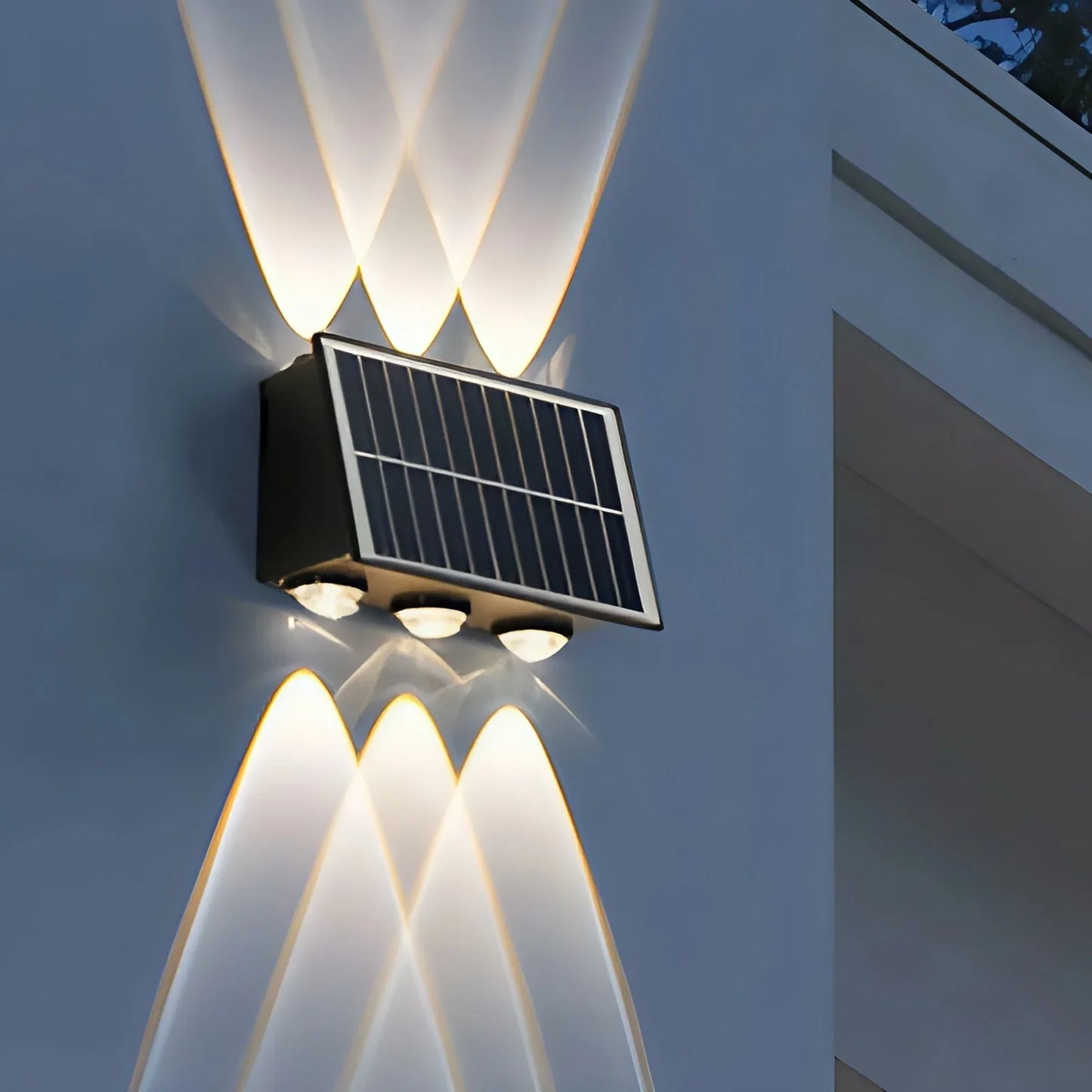 Solar Powered Wall Sconce (Set of 2)