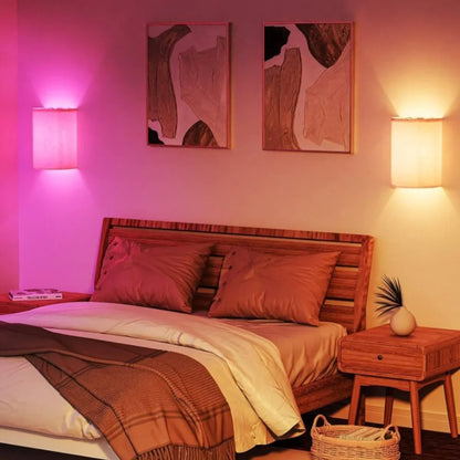 Linen Glow Wall Lamp (Set of 2)