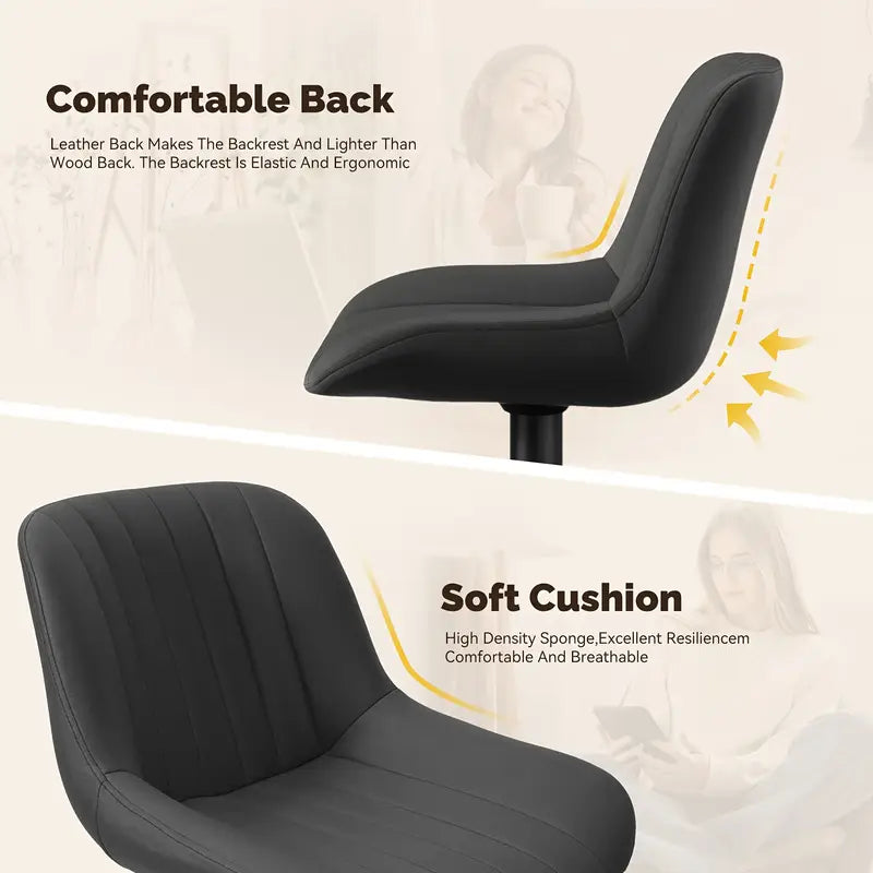 Tiveario Home™ Leather Barstool