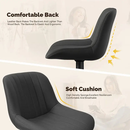 Tiveario Home™ Leather Barstool