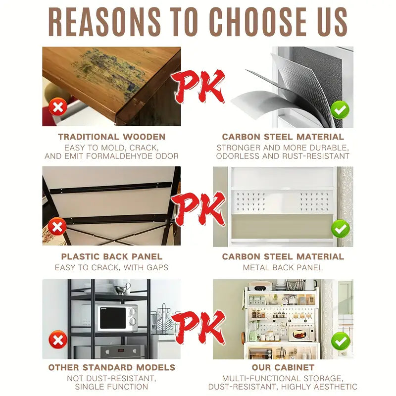 5-Tier Kitchen Rack
