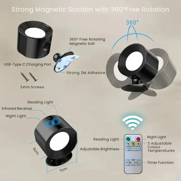 Tiveario Home™ Infinite LED Wall Light