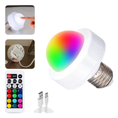 Rechargeable Light Bulb (Set of 2)