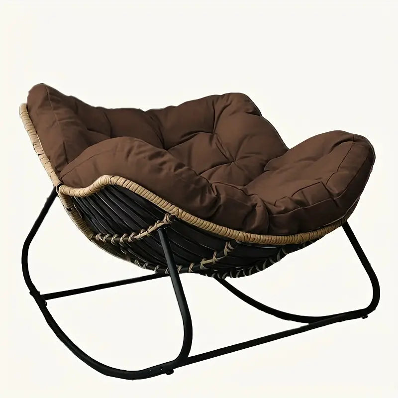 Tiveario Home™ Outdoor Papasan Rocking Chair
