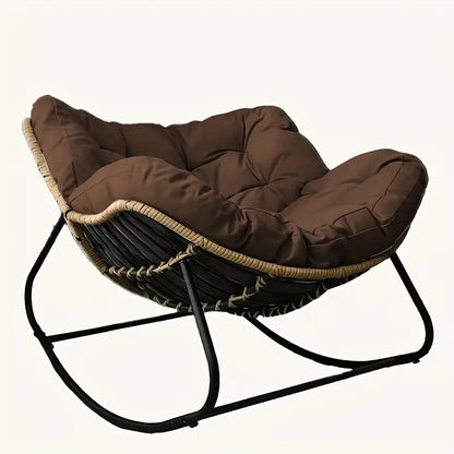 Tiveario Home™ Outdoor Papasan Rocking Chair