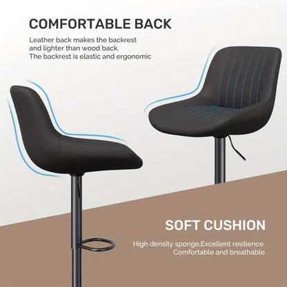 Tiveario Home™ Leather Barstool