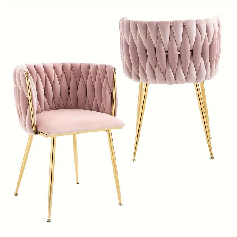 Luxury Velvet Chairs (Set of 2)