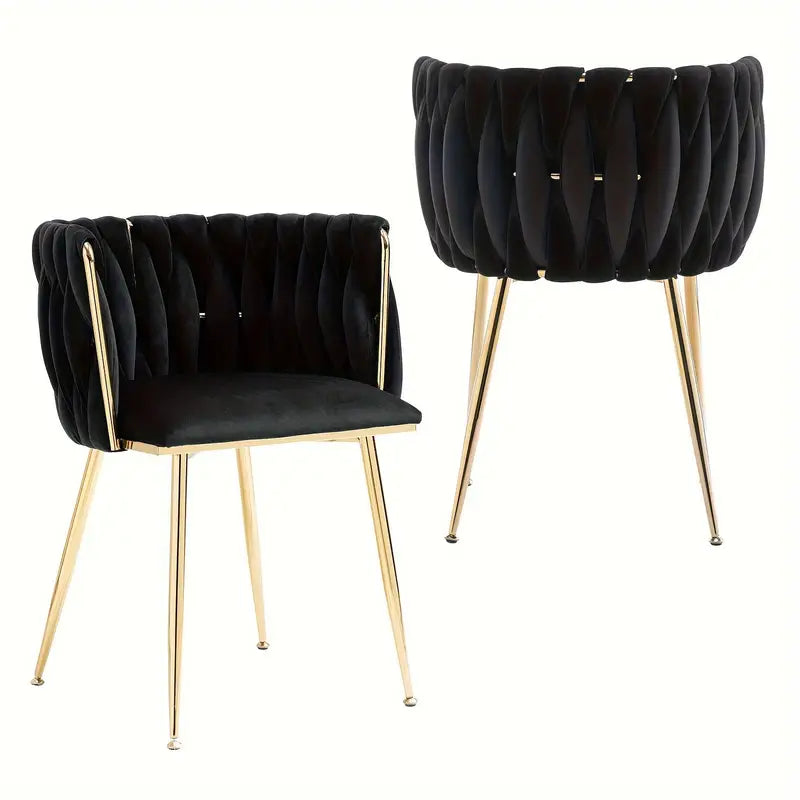 Luxury Velvet Chairs (Set of 2)