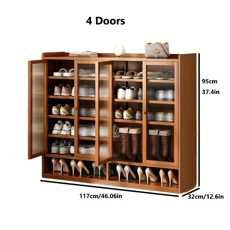 Tiveario Home™ Bamboo Shoe Cabinet