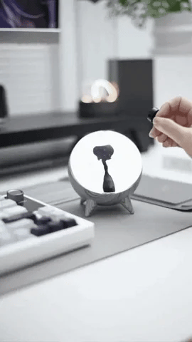 Ferrofluid Rhythmic Pulse