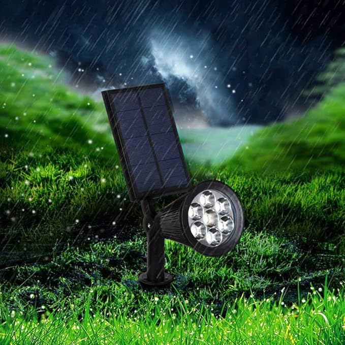 Solar Powered Garden Spotlight (Set of 2)