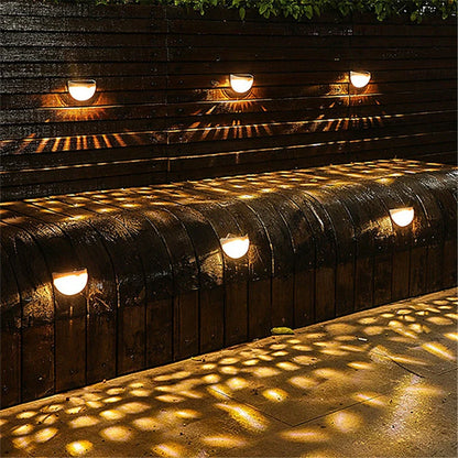 Solar Outdoor Wall Lamp (Set of 2)