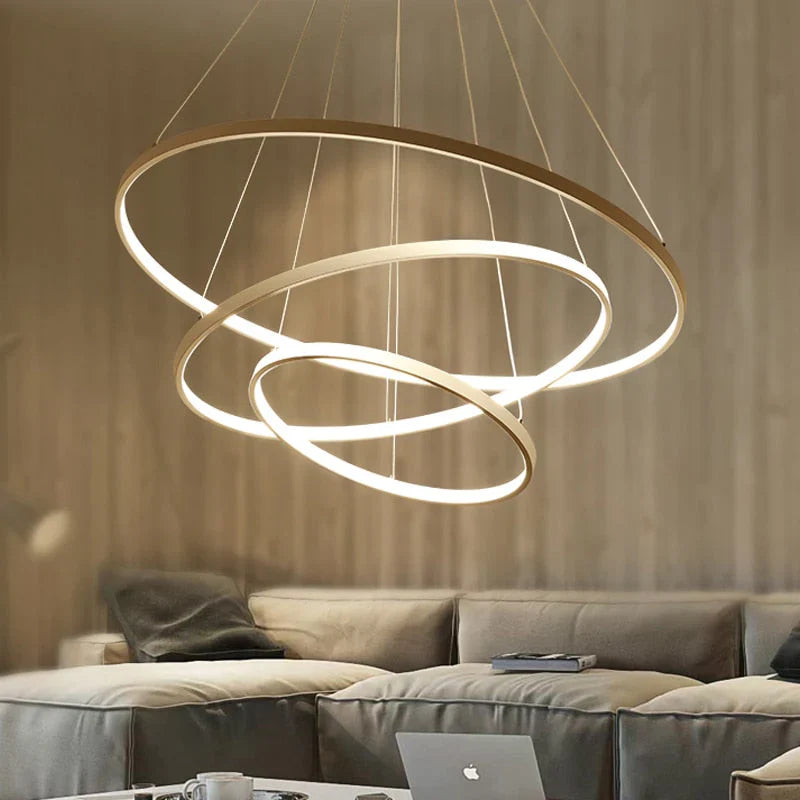Halo Modern Chandelier Lamp
