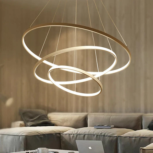 Halo Modern Chandelier Lamp