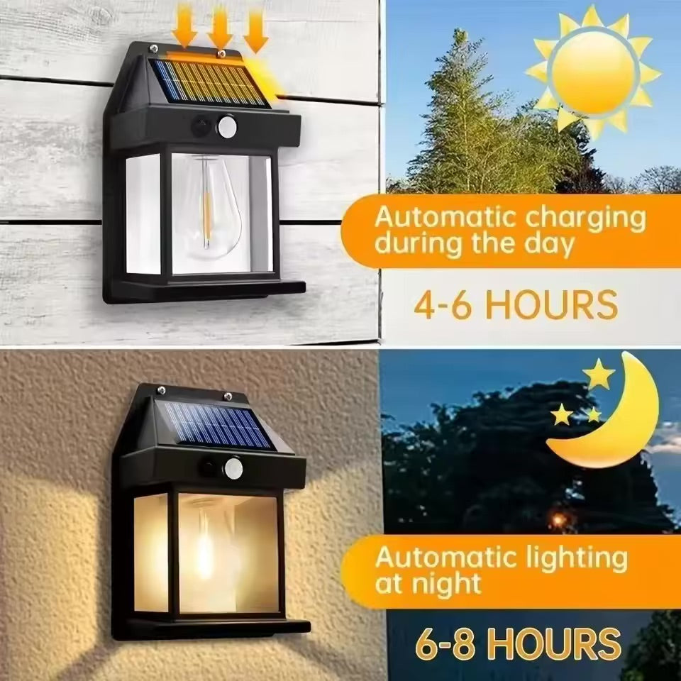 Tiveario Home™ Solar Wall Lantern (Set of 2)