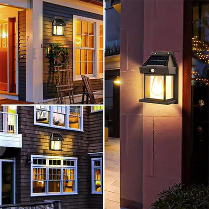Tiveario Home™ Solar Wall Lantern (Set of 2)