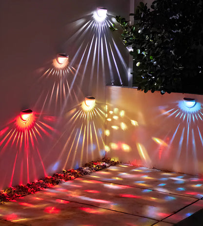 Solar Outdoor Wall Lamp (Set of 2)