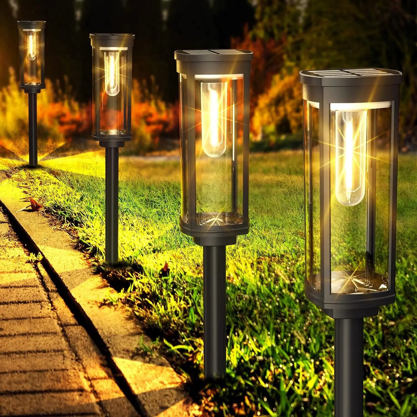 Solar Powered Torch Light (Set of 2)