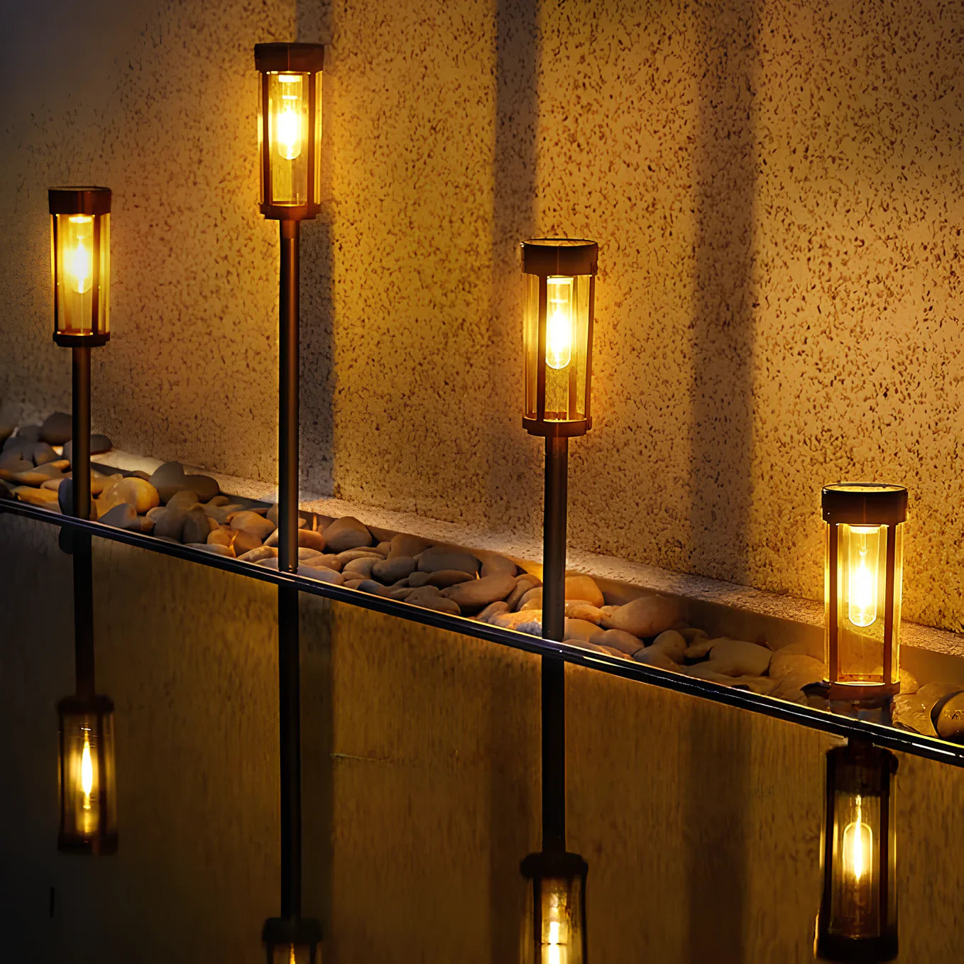 Solar Powered Torch Light (Set of 2)