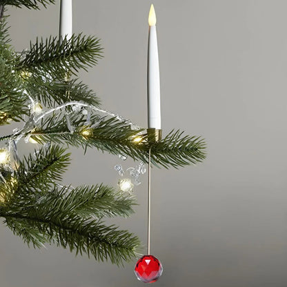 Flameless Christmas Tree Candles (Set of 12)