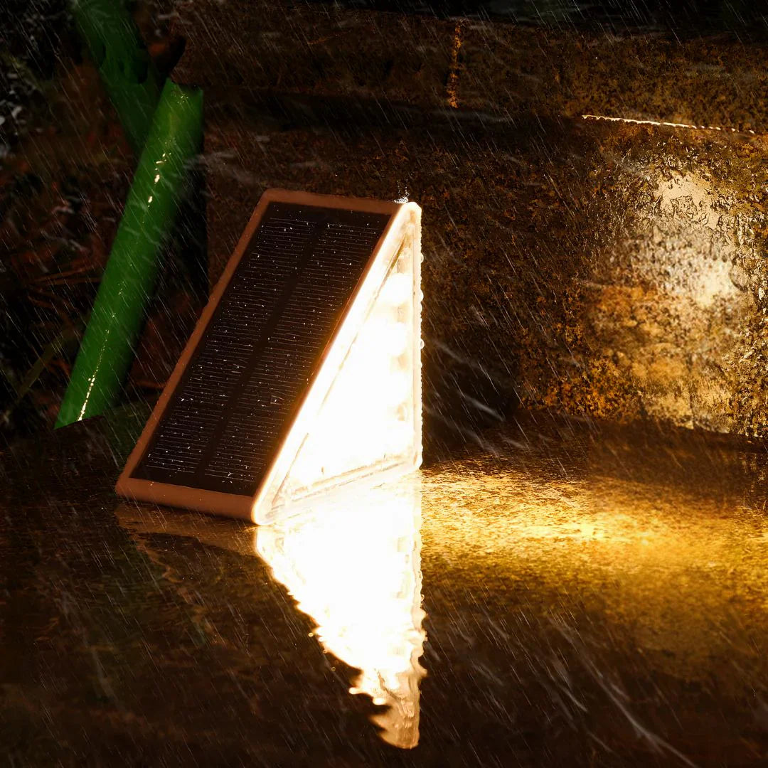 Solar Powered Stair Lights (Set of 6)