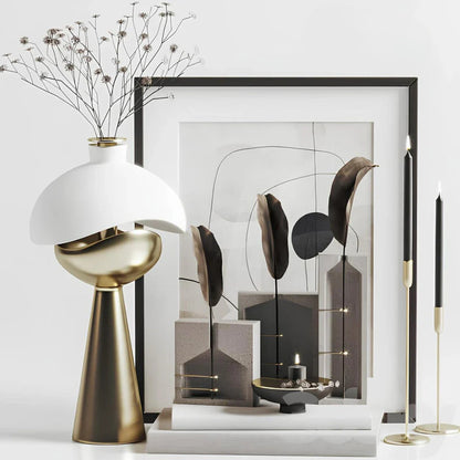 Sculpted Table Lamp
