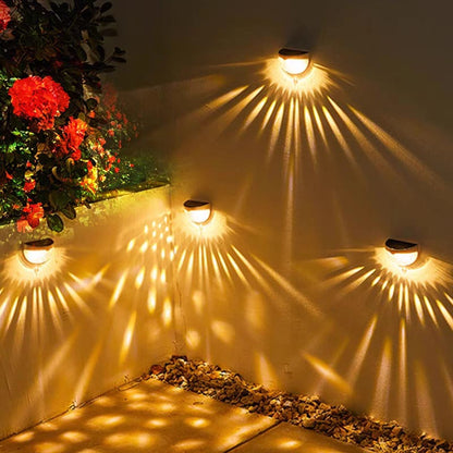 Solar Outdoor Wall Lamp (Set of 2)