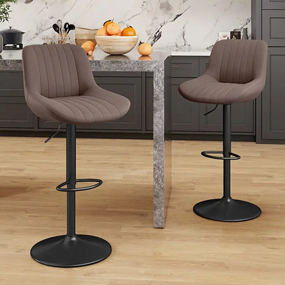 Tiveario Home™ Leather Barstool