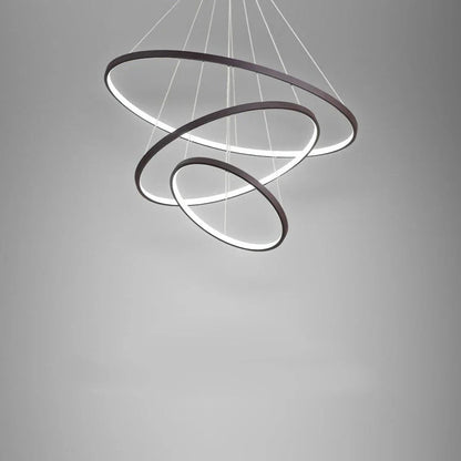 Halo Modern Chandelier Lamp