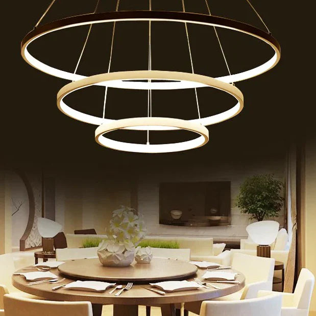 Halo Modern Chandelier Lamp