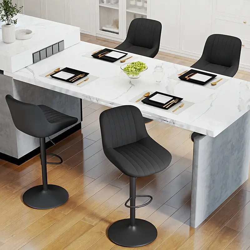 Tiveario Home™ Leather Barstool