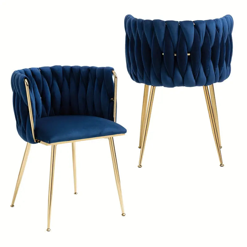 Luxury Velvet Chairs (Set of 2)