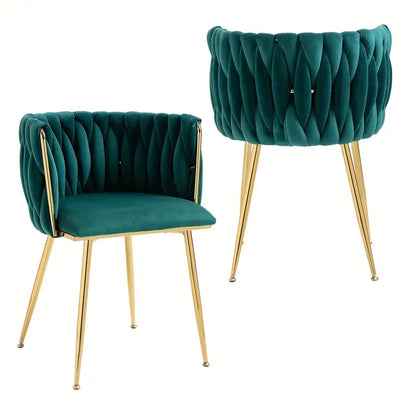 Luxury Velvet Chairs (Set of 2)