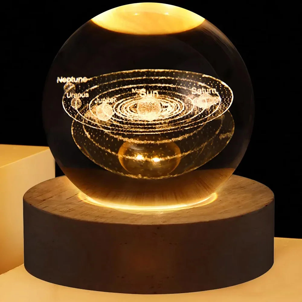 Crystal Ball - Night Lamp