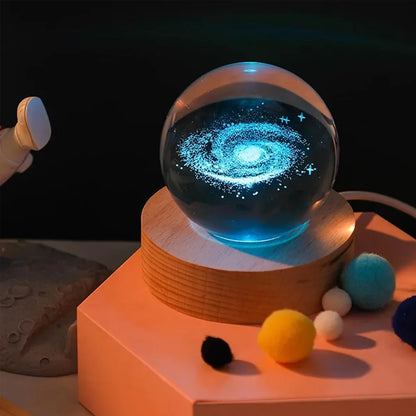 Crystal Ball - Night Lamp
