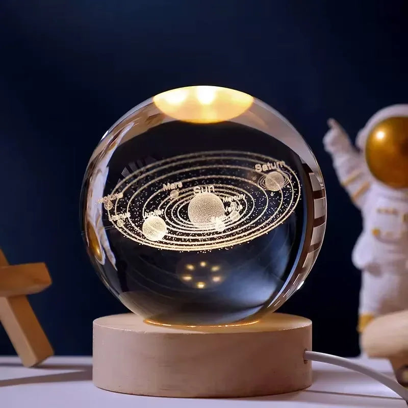 Crystal Ball - Night Lamp