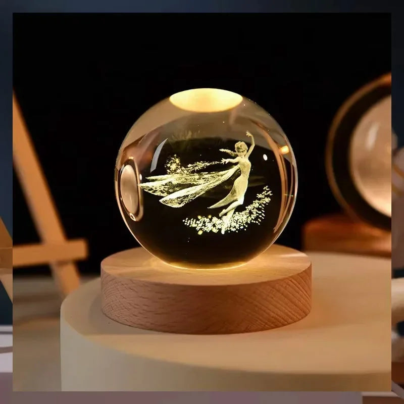 Crystal Ball - Night Lamp