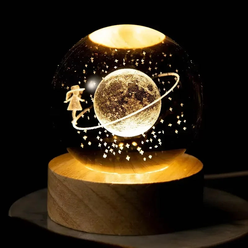 Crystal Ball - Night Lamp