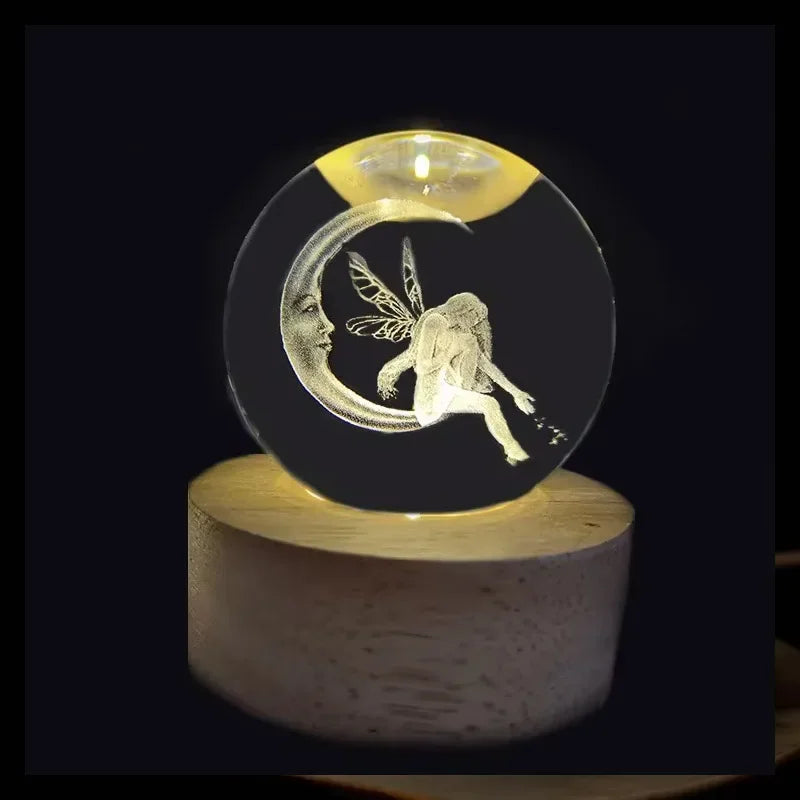 Crystal Ball - Night Lamp