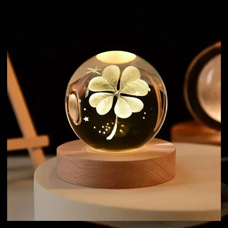 Crystal Ball - Night Lamp