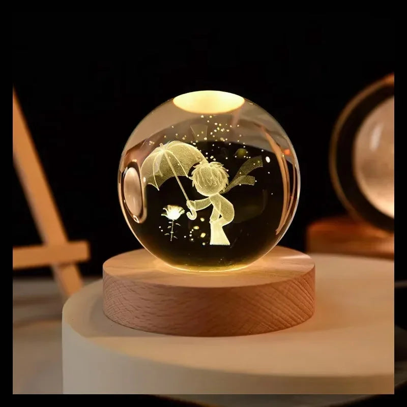Crystal Ball - Night Lamp