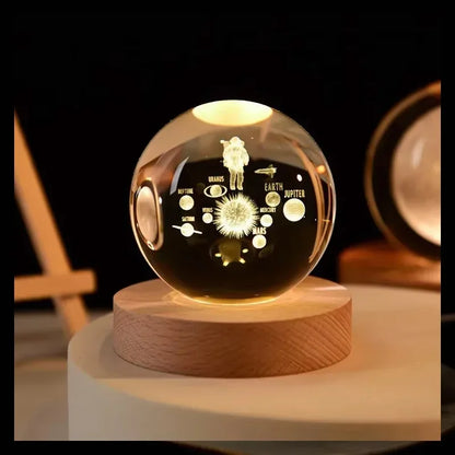 Crystal Ball - Night Lamp